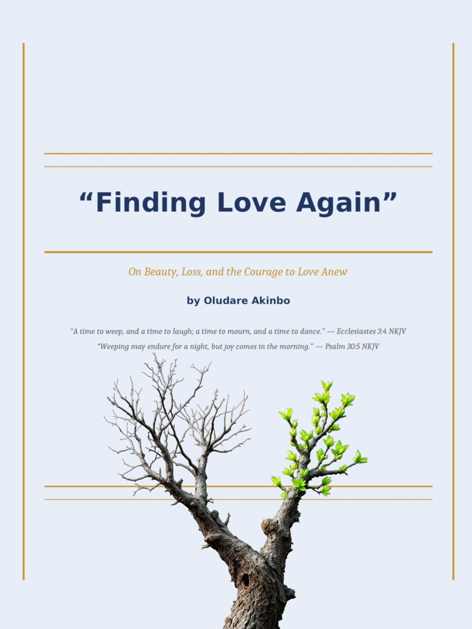 Finding Love Again — book cover